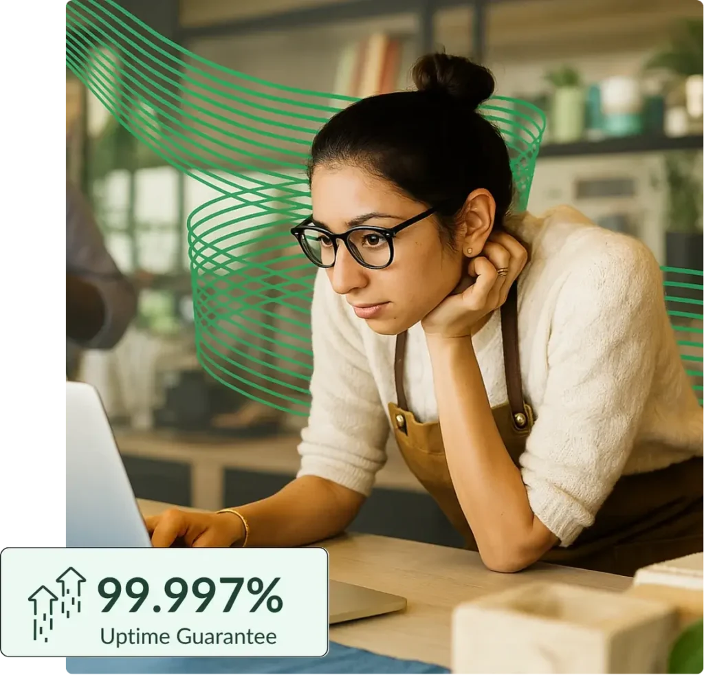 99.997% Internet Uptime for Businesses and Homes by Etheric Networks